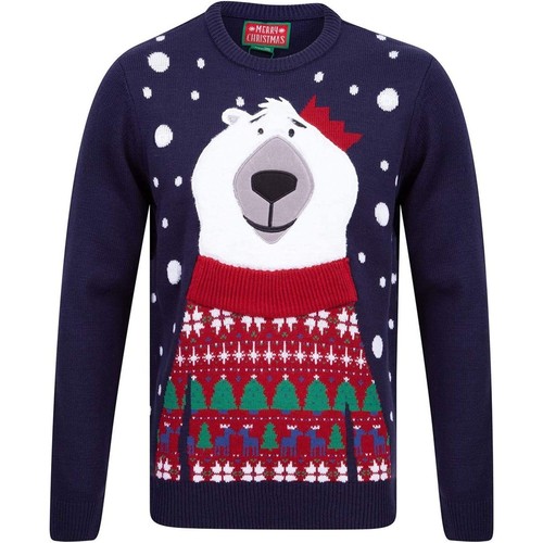 Christmas polar jumper mens - christmas,