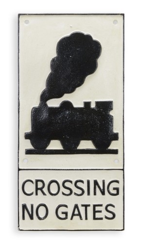 Cast iron crossing no - cast,