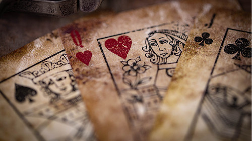 Deadwood marked aged playing - marked,