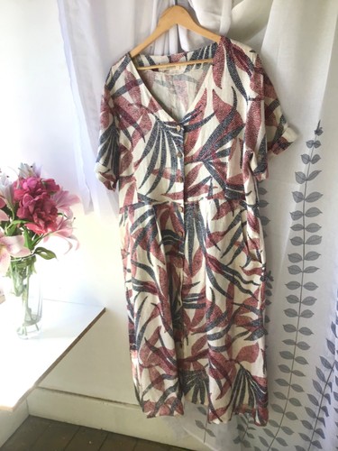 Woolovers linen summer dress - summer,