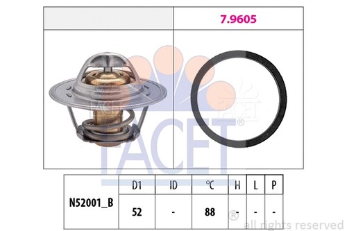 Thermostat coolant fits - thermostat,