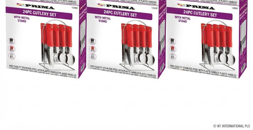 24pc set cutlery dinner - set,