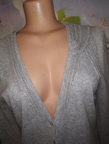 Women monsoon sweater grey - sweater,