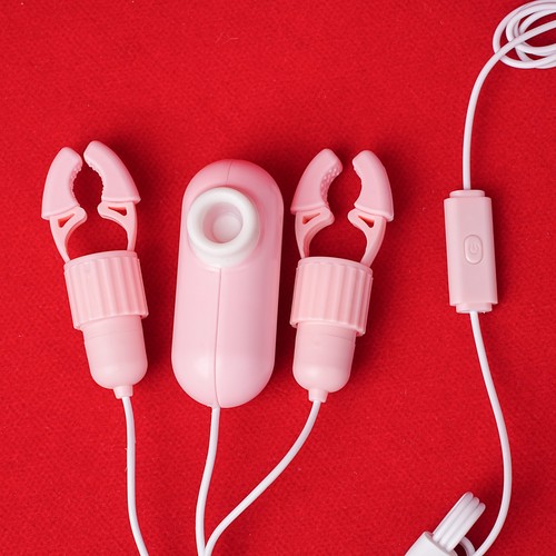 Shock nipple clamps sucking - shock,