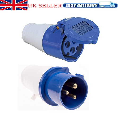 Amp plug and socket - plug,