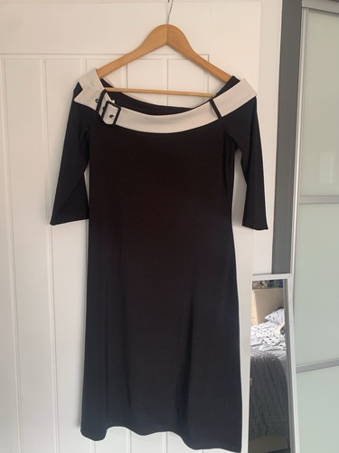 Joseph ribkoff black dress - joseph,