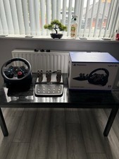 Logitech G29 Racing Steering Wheel and Pedals Black, PlayStation Compatible PC