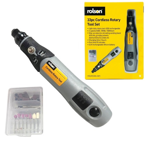 Rolson cordless rotary tool - rolson,