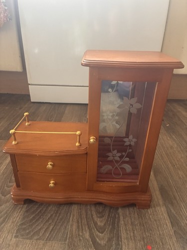 Jewellery box cupboard - box, wooden