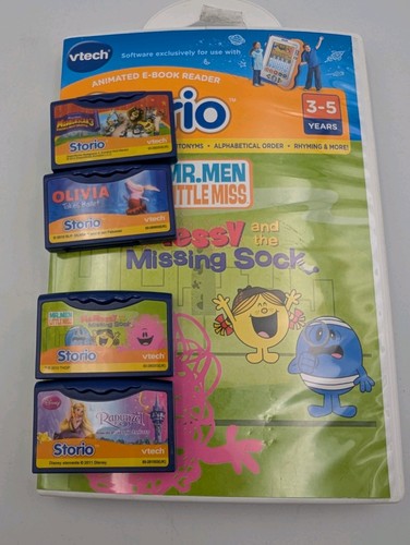 Vtech storio games - -, mr