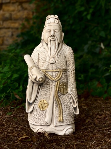 Vintage confucius figurine