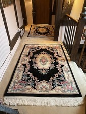 Pair Of Chinese Handmade Rugs