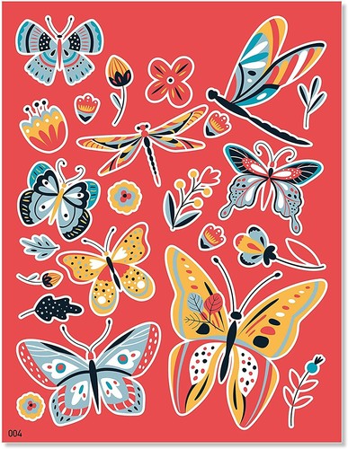 Pocket sticker book for - pocket,