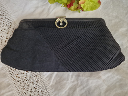 Vintage evening clutch - evening, bag
