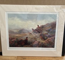 Archibald Thorburn mounted