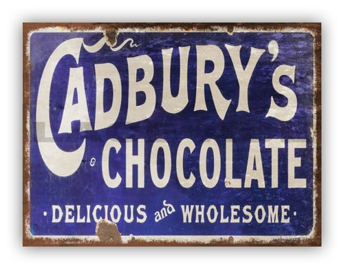 Cadburys chocolate style metal - cadburys,