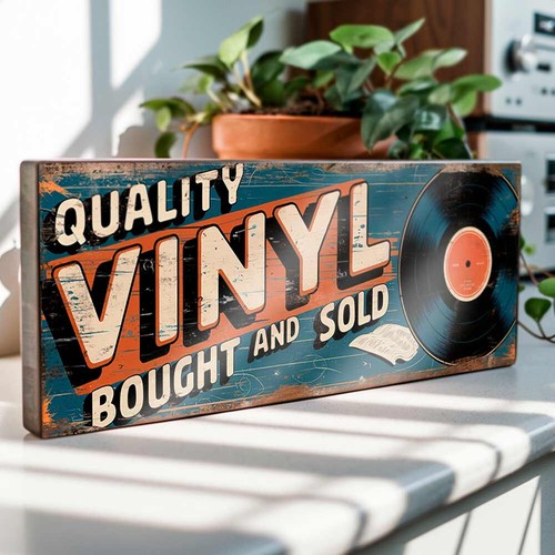 Quality records retro - quality, vinyl
