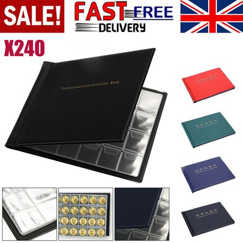 240 coin collection album - coin,