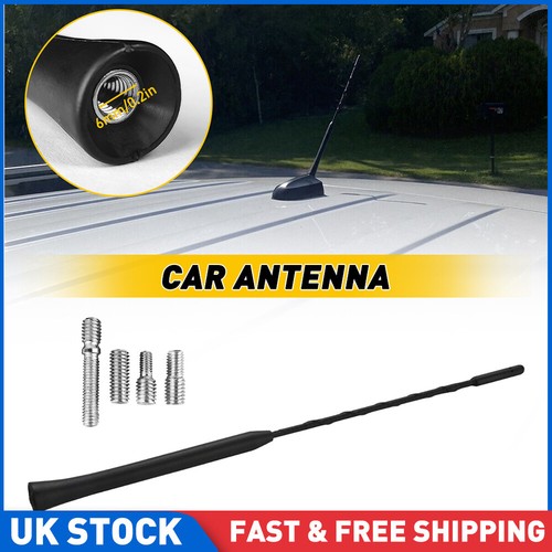 Black car roof aerial - roof,
