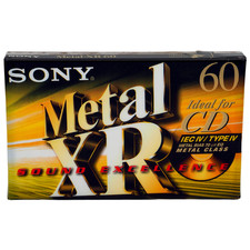 SONY METAL XR 60 TYPE IV BLANK