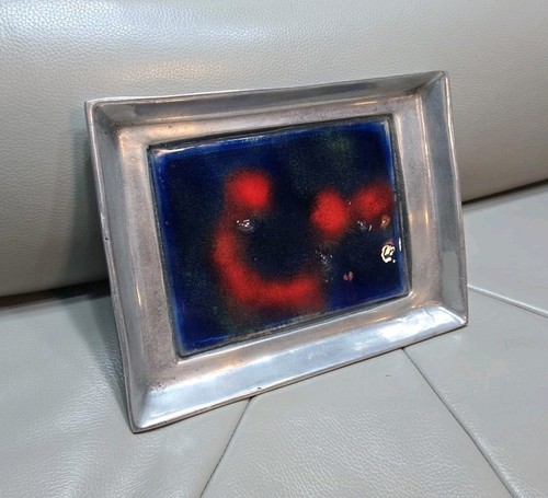 Midcentury fused glass trinket - fused,