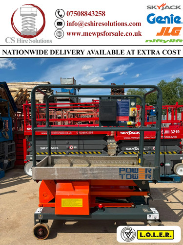 2020 power tower scissor - tower, lift