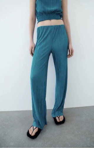 Zara finely pleated - pleated, palazzo