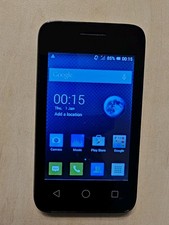 Alcatel OneTouch 4009x Smartphone Black, Tesco Mobile Smartphone