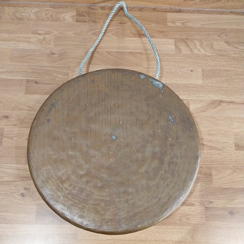 Antique hand made heavy - made, brass