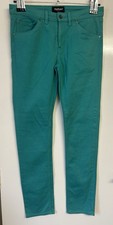 Farah Men’s 32R Green Slim Fit Tapered Leg Jeans Size 32” Waist & Inside Leg 32”