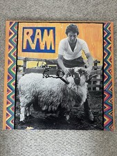 Paul McCartney Ram Vinyl Signed Autograph