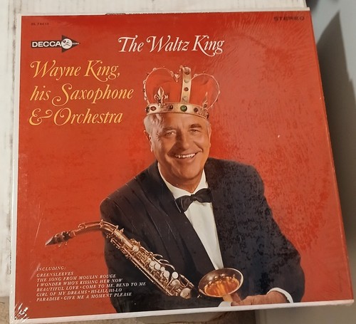 Wayne king his saxophone - wayne, &