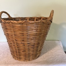 MCM VTG Large Wicker Laundry