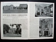 BANK HOUSE, WISBECH. Country
