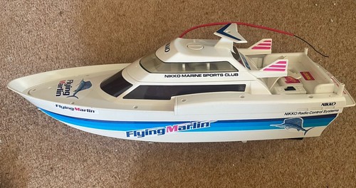 Nikko flying marlin boat - nikko, rc