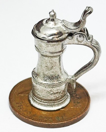Dolls house tudor tankard - house,