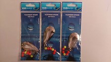 3 x FLOUNDER SPOON RIG #2 HOOK