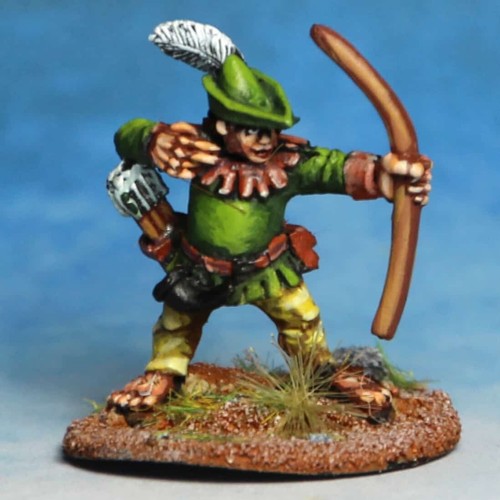 Halfling scout 28mm - halfling, metal