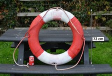 used old plastic  life ring buoy 72 cm lifebuoy  - FREE DELIVERY