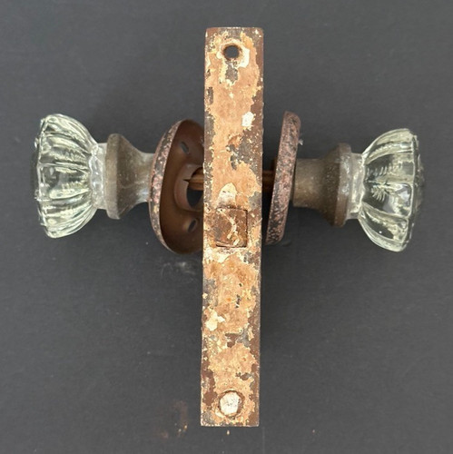 Vintage antique glass door - vintage,