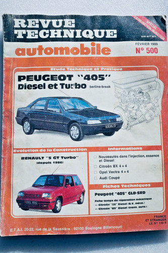 Peugeot 405 renault turbo - peugeot, gt