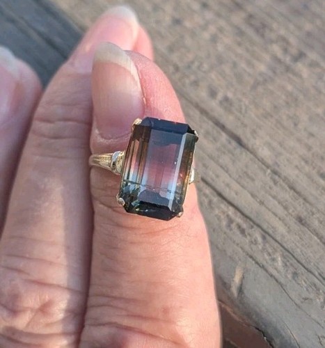 Vintage yellow gold - gold, w/