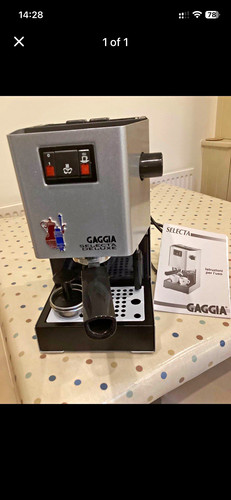 Gaggia selecta deluxe - selecta, espresso