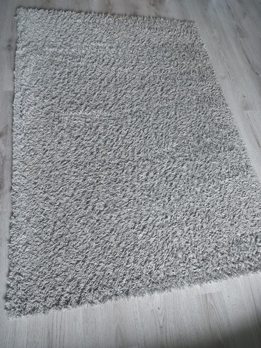 Habitat light grey rug 120cm - , x