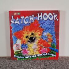 KSG Latch Hook Kit Kitten 0625 Wall Hanging Opened But Unused 