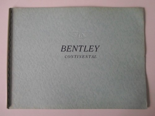 Bentley continental orig - bentley,