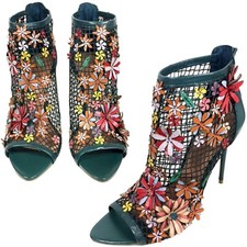 Zara High Heels Mesh Netted 3D