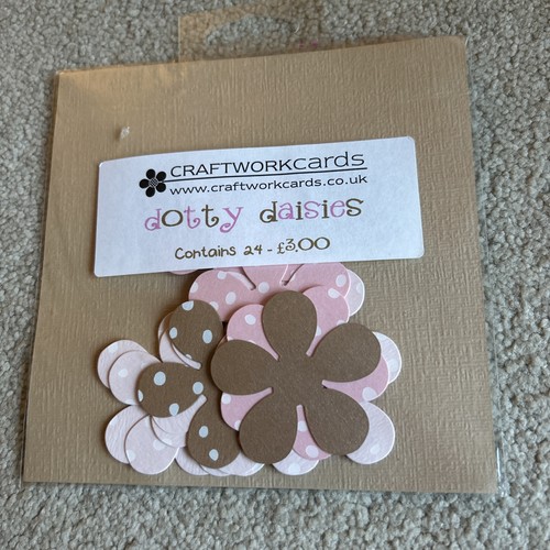 Craftwork cards dotty - cards, daisy