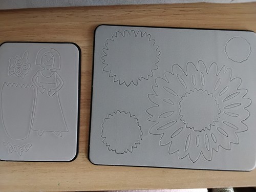 Sizzix roller machine - roller, dies