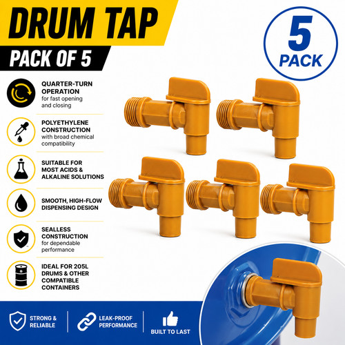 Barrel drum tap bsp - tap, 3/4"